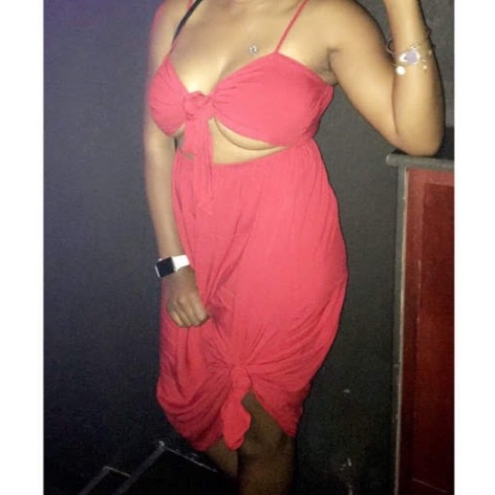 Red Tie Dress